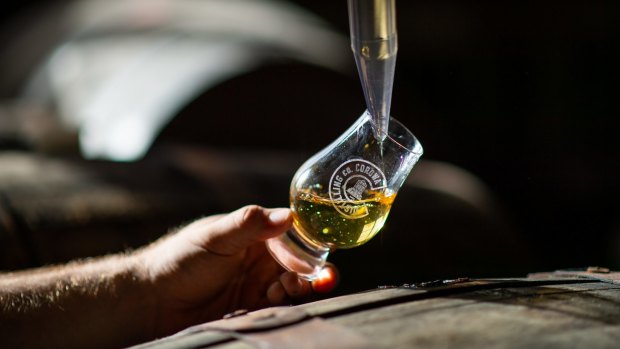 Beau Schlig believes interest in Australian whiskies has accelerated as more people imbibe at home due to the pandemic, and the fact that whisky production in Scotland has slowed due to COVID-19 constraints.