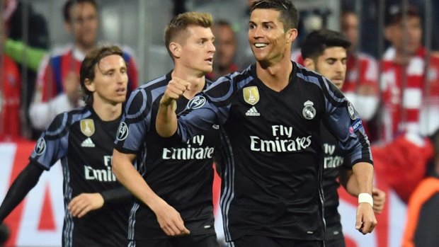 Milestone maker: Real Madrid's Cristiano Ronaldo.