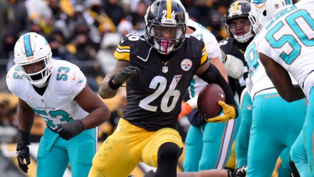 Star quality: Pittsburgh Steelers running back Le'Veon Bell.