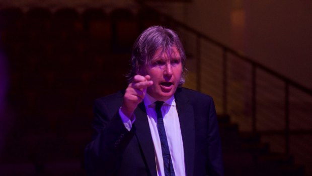 The Song Company's director Antony Pitts.