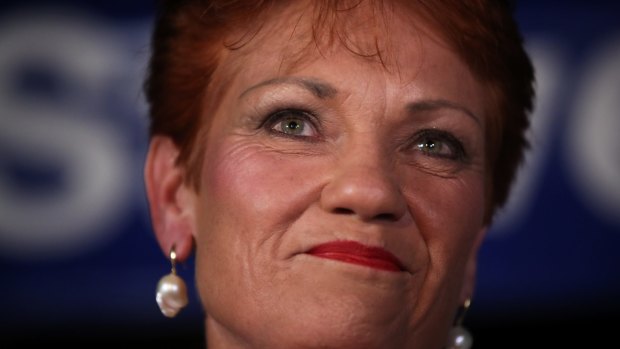 "One Nation is not finished," Pauline Hanson declared on Saturday night.