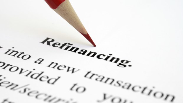 Refinancing is when a customer takes out a new loan to pay off their existing mortgage.
