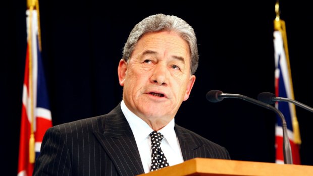 New Zealand First leader Winston Peters announced he was backing the Labour Party in a coalition government on Friday.