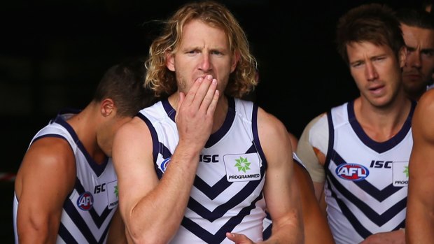 The Dockers has had to contend with a number of injuries, including to captain David Mundy.