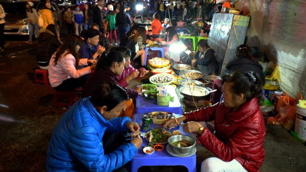 Da Lat night market.