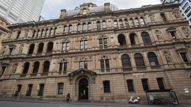 Fine facade: The Lands building in Bridge Street is being sold by the NSW government.