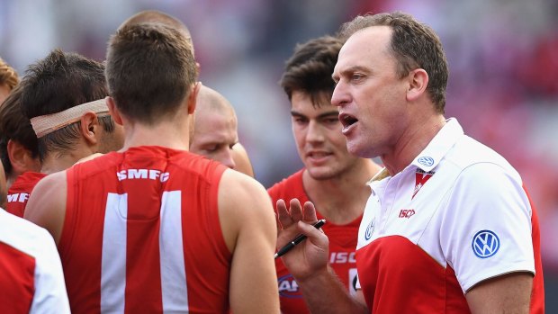 Swans head coach John Longmire says his side is failing in many areas.