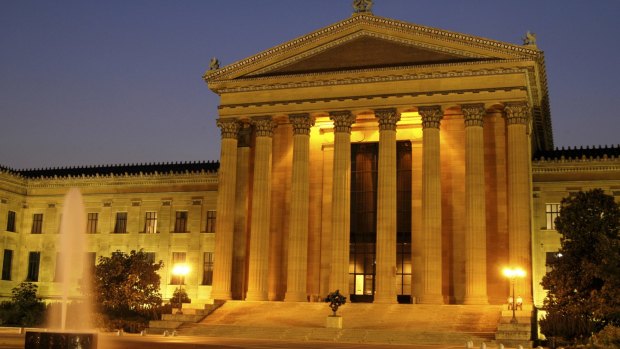 The Philadelphia Museum of Art houses more than 300,000 works spanning 2000 years. Its steps were made famous in the <i>Rocky</i> movies. 