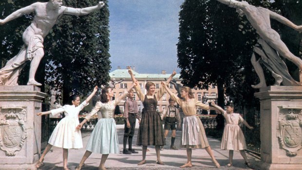 A scene from <i>The Sound of Music</i>.