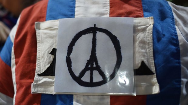 Many people have taken to social media to support the victims of the Paris attacks.