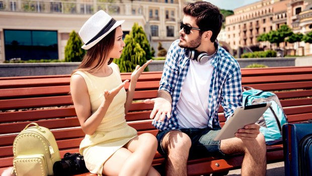 One key to successfully travelling with your partner is to spend time apart.