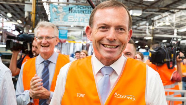 Tony Abbott says his good mate Bill Glasson is "out of touch with most Australian people" on same-sex marriage.