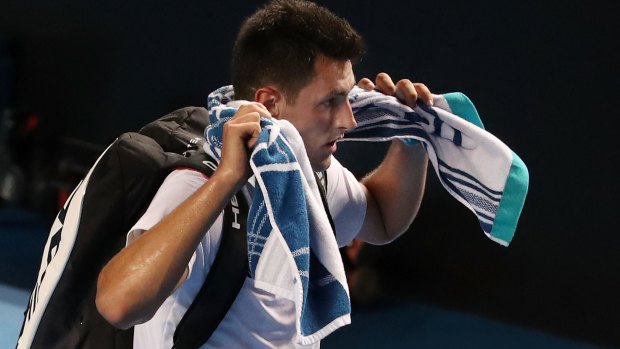 Tomic has not had a good start to the year. 