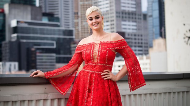 'When we talk about size we shouldn't be using terms such as plus size' ... model Stefania Ferrario, one of the faces of Melbourne Fashion Week.