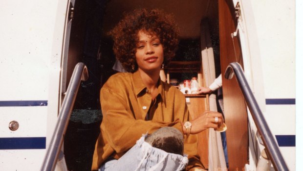 Whitney Houston: a photo from the documentary Whitney.