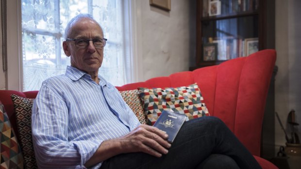 Ben Adamson, 71, is frustrated by the wait of up to 300 days for a US Visa interview.