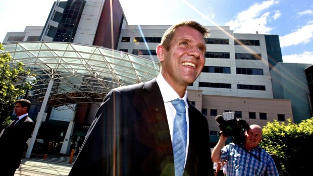 Premier Mike Baird announces a major refurbishment of the Prince Of Wales hospital at Randwick on March 16, 2015.