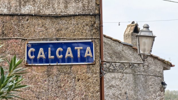 Old medieval village of Calcata - Lazio.