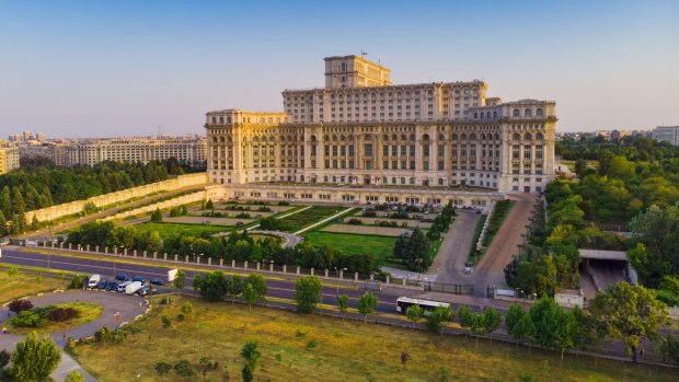 The 'People's House" in Bucharest, Romania is the most expensive administrative building in the world.