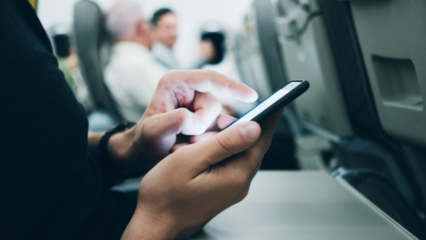 A female passenger was sent pornographic images via iPhone's AirDrop function while on a flight.