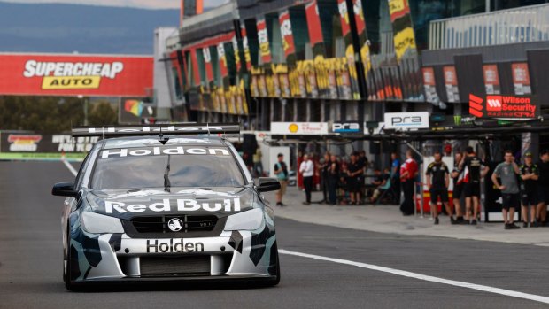 Holden's V6-powered Supercar engine is making its public debut at Bathurst.