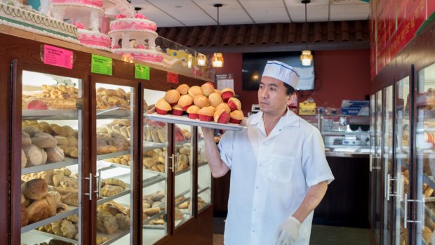 Tulcingo, a bakery selling traditional Mexican pastries in the Corona neighborhood of Queens.