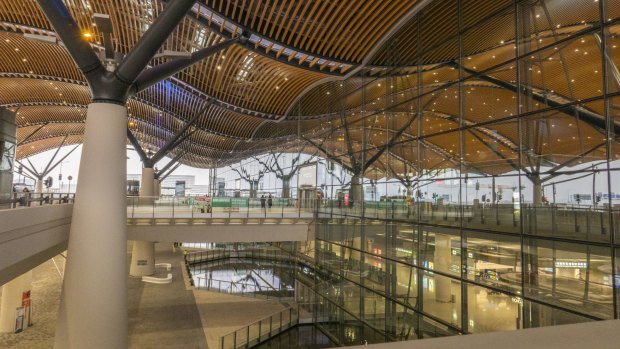 The Hong Kong Passenger Clearance Building is an architectural marvel in itself.