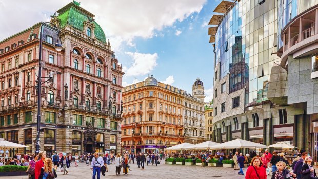 The world's most liveable city, Vienna, has dropped out of the top 20 most visited.