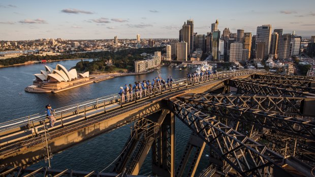 Reaching the top allows you to see Sydney in all its glory from 134 metres above sea leve.