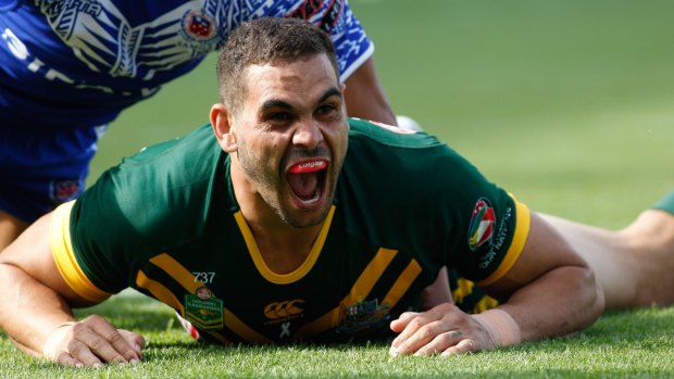 Roo flu: Illness forced Greg Inglis from the first Test.