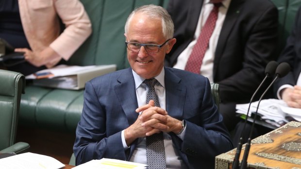 Prime Minister Malcolm Turnbull: "God speed on our shared enterprise. Salutations!"