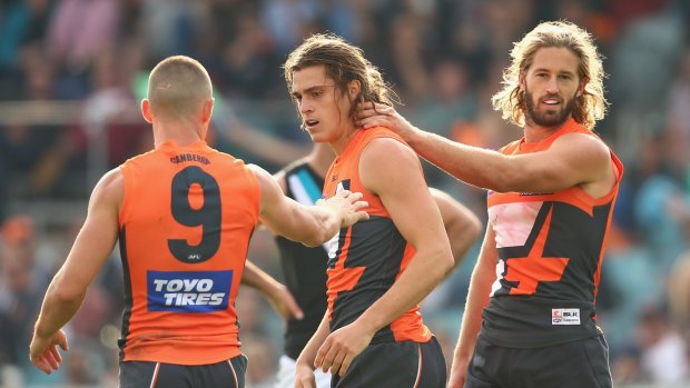 Finals bound: GWS are likely to host their first finals match in Sydney this season.