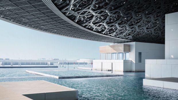 The Louvre Abu Dhabi was designed by French architect Jean Nouvel.