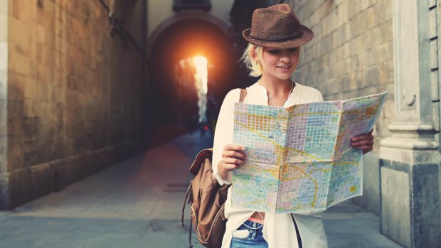 The advent of smartphones means few travellers today use big paper maps that require folding.