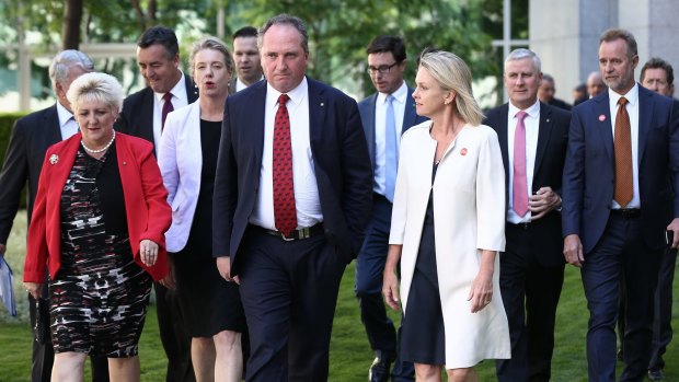 Deputy Prime Minister Barnaby Joyce and his Nationals colleagues lauded the deal on Monday but it was defeated in the Senate on Wednesday.