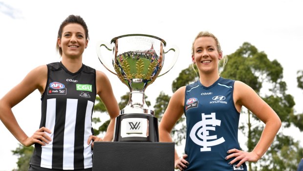 Collingwood and Carlton will open the second season of the AFLW at Ikon Park on February 2.