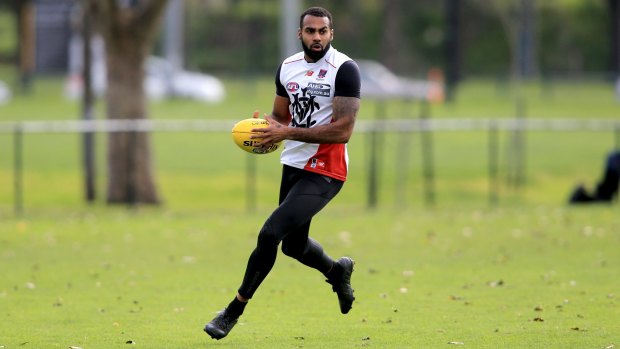 Heritier Lumumba's return to the Demons' seniors list is being frustrated by concussion.