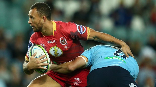 Scuttled: Waratahs assistant coach Daryl Gibson said his team isn't in the market for Quade Cooper.