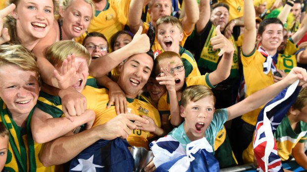 It is hoped fans will come out in force to celebrate the side's arrival in Perth - the first in a decade.