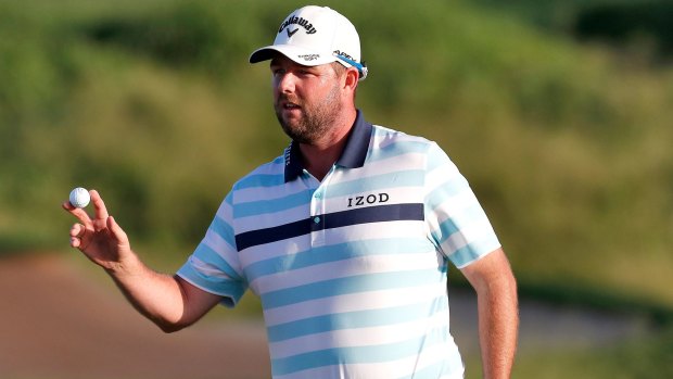 Australia's Marc Leishman had led but finished tied seventh.