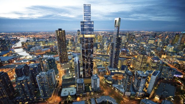 The approved Australia 108 skyscraper, now under construction in Southbank, would not have been approved under the new rules. 