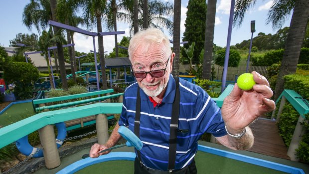 Final tees: Tom Wykoff opened Putt Putt in 1969 at Ermington.