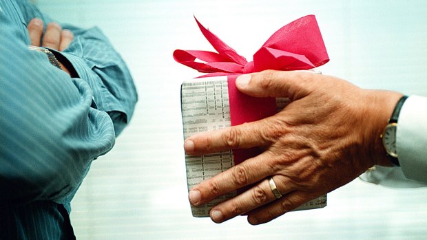 Studies suggest some people are happier giving gifts or treats than they are receiving them.