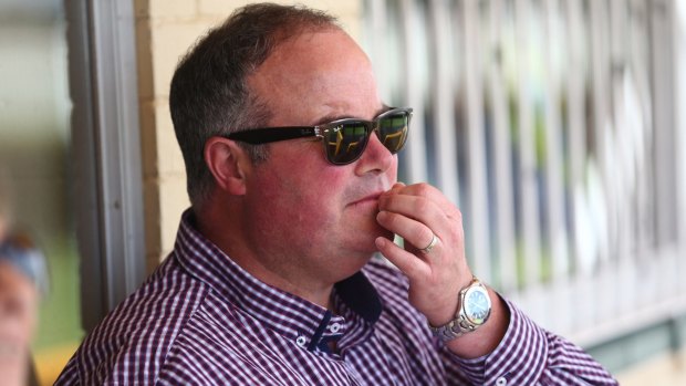 Exciting times: Trainer Brad Widdup has a couple of promising types engaged at Warwick Farm.