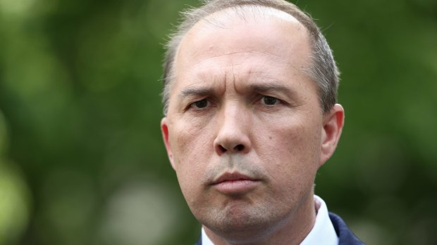 Immigration Minister Peter Dutton