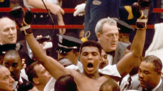 A champion who stood up for what he believed in: Muhammad Ali.