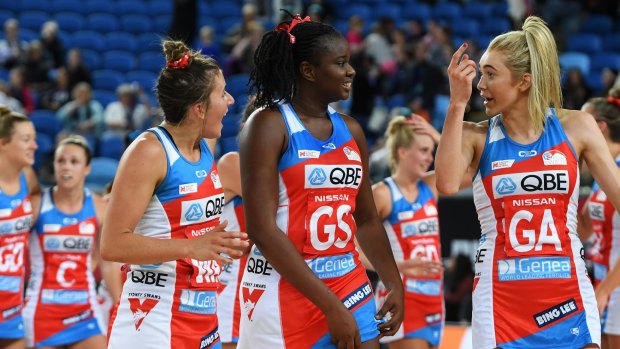 The NSW Swifts have been the best team in Super netball so far this season.