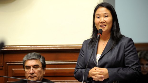 Keiko Fujimori has launched a second bid for presidency.