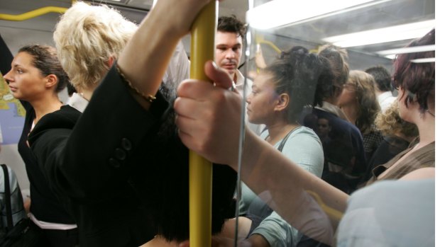 The peak hour crush means problems on public transport are only going to get worse. 