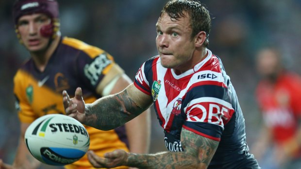 Reformed character: Roosters co-captain Jake Friend.